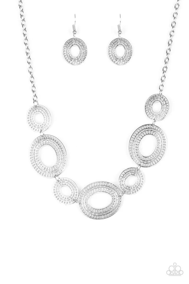 Primary image for Paparazzi Basically Baltic Silver Necklace - New