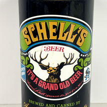 Schell's Beer Can Vintage 12oz Embossed Aluminum Breweriana - $6.37