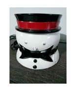 Christmas Yankee Candle Centerpiece Jack Frost Snowman Electric Warmer - $26.17