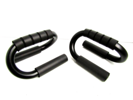 AIR-ONE SPORTS Push Up Bars for Men and Women - Extra Thick Non-Slip Black 480lb - £12.01 GBP