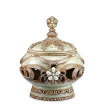 Vintage Rose Jewelry Box - 11.25" Tall - $124.99