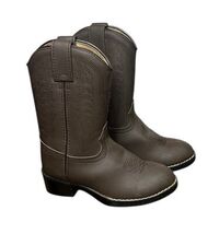 Durango Kids Distressed Boots Brown Cowboy Western Size 10D  BT804 Boys ... - $28.70