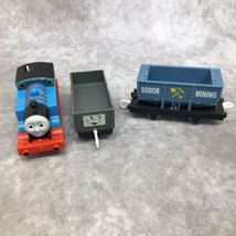 Thomas &amp; Friends Motorized Thomas Train, Face Tender &amp; Mining Car- Tested - £11.54 GBP