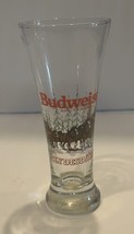 Budweiser Clydesdales Pilsner Glass Vintage 1992 - £9.92 GBP