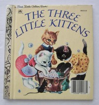THE THREE LITTLE KITTENS ~ Vintage Childrens First Little Golden Book ~ ... - £10.13 GBP