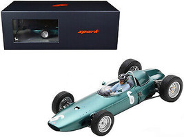 BRM P57 #6 Graham Hill Winner F1 Formula One Monaco GP 1963 w Driver Fig... - $216.65