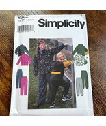 Simplicity 8342 Vintage Sewing Pattern 7 8 10 12 Sportswear Pattern - $2.88