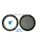1X 4.5&quot; inch Clipless Fine Mesh GRILL Speaker Sub Woofer Protective Cove... - £10.77 GBP