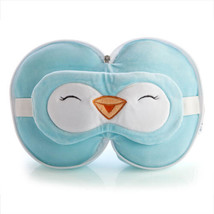Smoosho&#39;s Pals Travel Mask &amp; Pillow - Penguin - £21.82 GBP