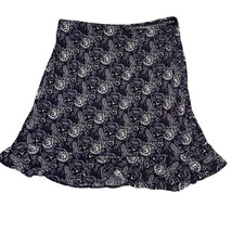 NEW Studio 1940 Fashion Bug Skirt Size 3X Stretchable USA Black Purple P... - £16.36 GBP