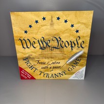 We the People Fight Tyranny Board Game US Constitution Trivia &amp; Satire Complete - $28.13