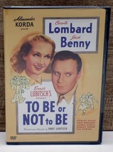 To Be Or Not To Be DVD Carole Lombard Jack Benny Alexander Korda - £26.61 GBP