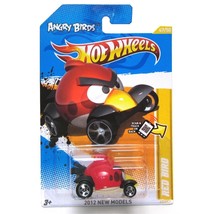 Angry Birds Red Bird Hot Wheels 2012 New Models Series #47/50 Red Bird 1:64 Scal - £9.85 GBP