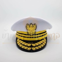 Royal Thailand Judiciary Cap White Uniform hat Cap - $4,436.35 MXN