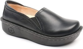 Glolily Jenny Black Premium Leather Women&#39;s SHOES/CLOGS Size 9.5 New JEN-001 - £39.53 GBP