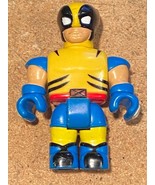 Mega Bloks Spider-man &amp; Friends 3.5&quot; Wolverine Figure *Pre Owned* DTA - $17.76 CAD
