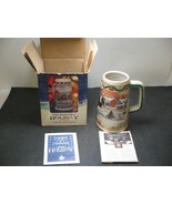 Vintage Budweiser Lighting The Way Home Holiday Stein 1995 With COA NEW - £15.81 GBP