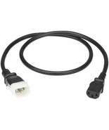 Eaton P004-E03 PDU POWER CORD C13 P-LOCK C14 N.A. EU RATED 10A 250V 3FT ... - $1,278.55 MXN