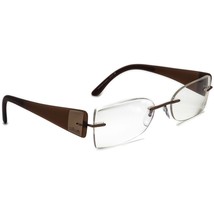 Silhouette Women&#39;s Eyeglasses 7599 40 6065 Brown Rimless Frame Austria 4... - $1,126.07 MXN