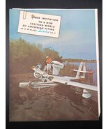 Vtg Ad Airplane Brochure Lake LA-4 Amphibious Aircraft 1970 &amp; Letter Eph... - $49.99