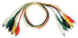 Philmore SA44 22&#39;&#39; Length Alligator Test Cord Wire Set 5 Leads No. SA44 - $12.82