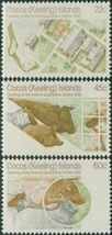 Cocos Islands 1981 SG62 Animal Quarantine Station set MNH - $27.78 MXN