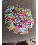 52 STICKERS! No Duplicates - Number Blocks Stickers Birthday Gift - £6.19 GBP