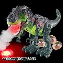 Walking T-REX animated Robot Dinosaur Toy for boys Child Kids 4 5 6 7 8 year old - £58.93 GBP