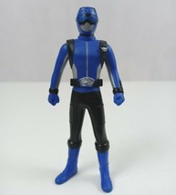 Bandai Japan Power Rangers Hero Series Go-Busters Blue Ranger 4.5&quot; Vinyl... - $12.86