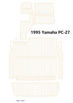 1995 Yamaha PC-27 Swim Platform Cockpit Boat EVA Faux Foam Teak Deck Floor Pad - £878.19 GBP