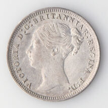 1875 Great Britain Threepence (About Uncirculated+, AU+) England 3 Pence... - €112,90 EUR