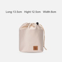 Drawstring Purse Organizer Insert High Quality Nylon Pouch Women Inner Bag Liner - £55.32 GBP