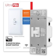 Z Wave Smart Toggle Light Switch with QuickFit and SimpleWire 3 Way Read... - £47.41 GBP