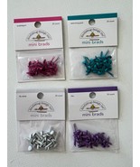 Mini Brads.  25 Count.  Doodlebug Design.  Choose Color FREE WITH PURCHASE - $0.00+