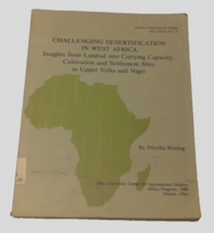 $80 Challenging Desertification West Africa Priscilla Reining 1980 Paperback - £77.67 GBP