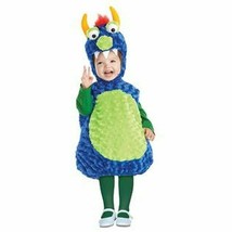 UNDERWRAPS BELLY BABIES MONSTER KID&#39;S HALLOWEEN COSTUME ASST SIZES  NEW ... - £15.71 GBP