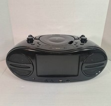 GPX Portable Boombox DVD Player USB AM/FM No Remote No Power Cord Tested... - $46.71