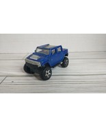 Hot Wheels Hummer H2 Chrome Blue General Motors Series Toy Car - £1.54 GBP