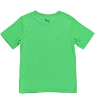 Puma Boys Sports T-Shirt Classic Green Medium Size - £15.46 GBP