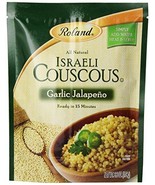 Roland Israeli Couscous, Garlic Jalapeno, 6.3 Ounce - $170.87 MXN