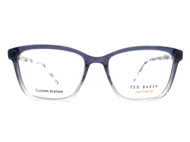 Ted Baker Eyeglasses Frames B982 PUR Purple Blue Fade Cat Eye 50-15-135 - £66.60 GBP