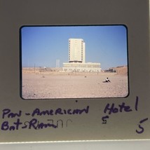 35mm Slide Pan American Hotel Bat Yam Israël Tourist Photo 1973 - £9.85 GBP