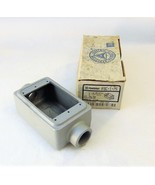 Appleton FSC-1-75 Single Gang 3/4&quot; Device Box New in Box - $13.08