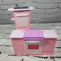 VTG 90s Barbie Folding Pretty House Kitchen Sink Dishwasher Stove Oven L... - $24.74
