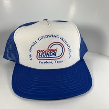 Vintage Snap Back Hat 17th Annual Goldwing Pasadena Honda Motorcycles - $319.00 MXN