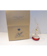 Avon Spun Glass Tree Ornament Very Nice In Box 1999 Red - €15,61 EUR