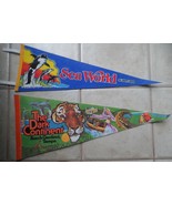 Florida 1985 Banners Sea World &amp; The Dark Continent Busch Gardens Made I... - €16,06 EUR