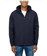 Kirkland Signature Mens Jacket Blue Softshell Stretch Windproof Water-Re... - $1,012.72 MXN