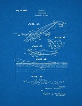 Fishing Lure Patent Print - Blueprint - $7.95+
