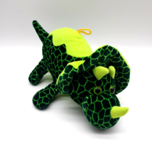 Classic Toy Company Triceratops Collector Plush Green Carnival Crane Pri... - £10.61 GBP